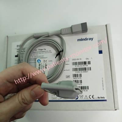 PN 512G-30-45709 512G-30-90607 Mindray 512G Herbruikbare Spo2 Sensor Pdt Vingerstift